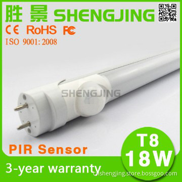 SMD3014 T8 LED Tube With Sensor for building&garage&hospital